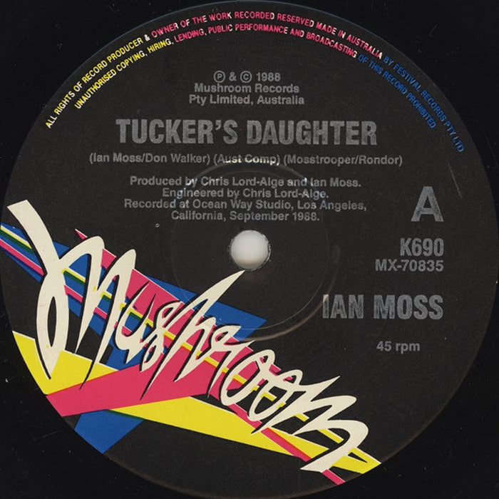 Ian Moss – Tucker's Daughter (LP, Vinyl Record Album)