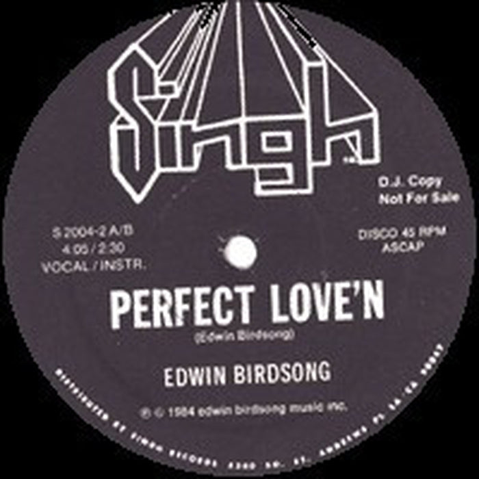 Edwin Birdsong – Perfect Love'n (LP, Vinyl Record Album)