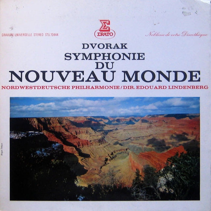 Antonín Dvořák, Nordwestdeutsche Philharmonie, Edouard Lindenberg – Symphonie Du Nouveau Monde (LP, Vinyl Record Album)