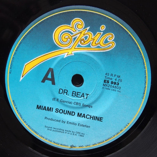 Miami Sound Machine – Dr. Beat (LP, Vinyl Record Album)