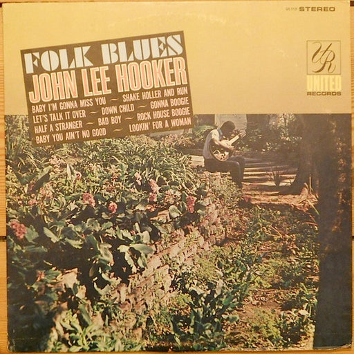 John Lee Hooker – Folk Blues (LP, Vinyl Record Album)