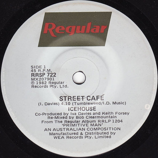 Icehouse – Street Café (LP, Vinyl Record Album)