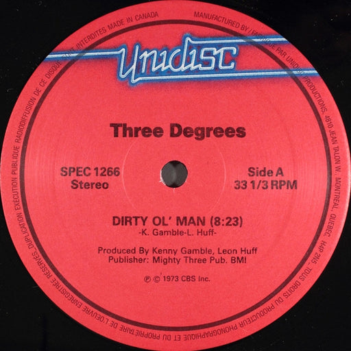 The Three Degrees, Jackie Moore, Angela Clemmons – Dirty Ol' Man / This Time Baby / Give Me Just A Little More Time (LP, Vinyl Record Album)
