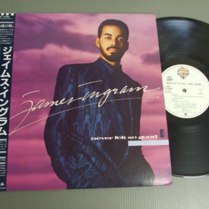 James Ingram – Never Felt So Good (LP, Vinyl Record Album)