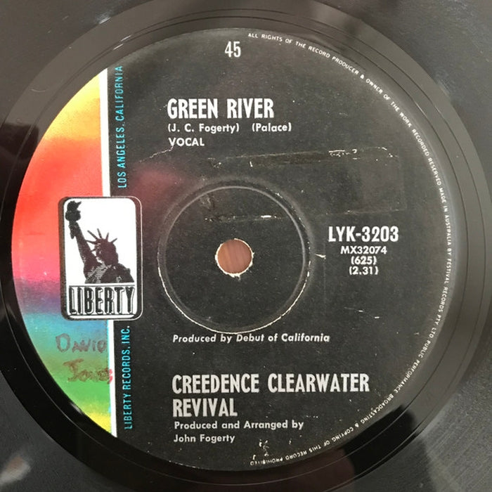 Creedence Clearwater Revival – Green River / Commotion (LP, Vinyl Record Album)