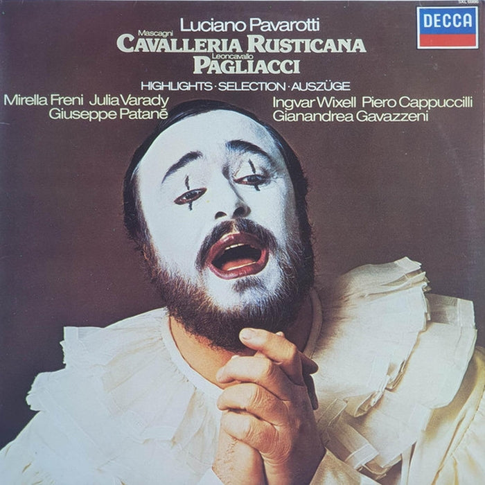 Luciano Pavarotti, Pietro Mascagni, Ruggiero Leoncavallo, Mirella Freni, Iulia Várady, Ingvar Wixell, Piero Cappuccilli, Giuseppe Patanè, Gianandrea Gavazzeni, National Philharmonic Orchestra, London Opera Chorus –... (LP, Vinyl Record Album)