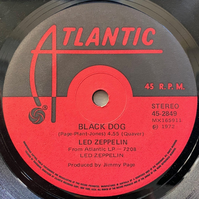 Led Zeppelin – Black Dog (LP, Vinyl Record Album)