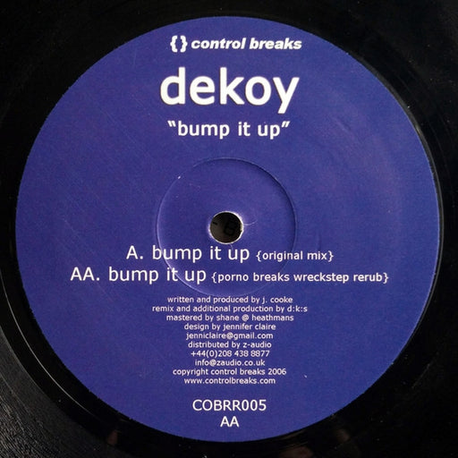 Dekoy – Bump It Up (LP, Vinyl Record Album)