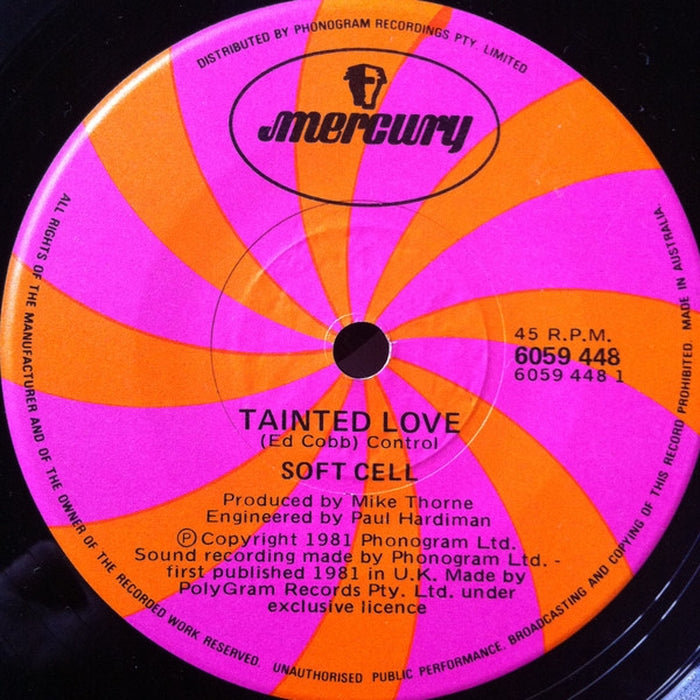 Soft Cell – Tainted Love (LP, Vinyl Record Album)