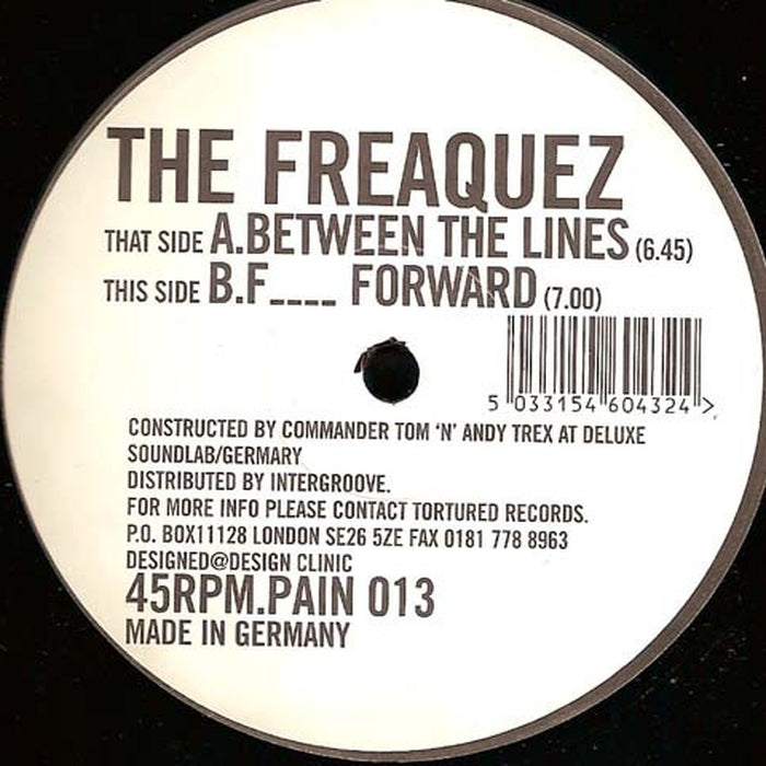 The Freaquez – Between The Lines (LP, Vinyl Record Album)