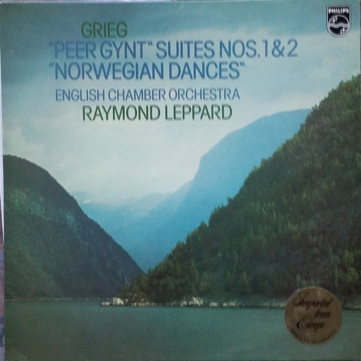 Edvard Grieg, English Chamber Orchestra, Raymond Leppard – Peer Gynt: Suites Nos. 1 & 2 - Norwegian Dances (LP, Vinyl Record Album)