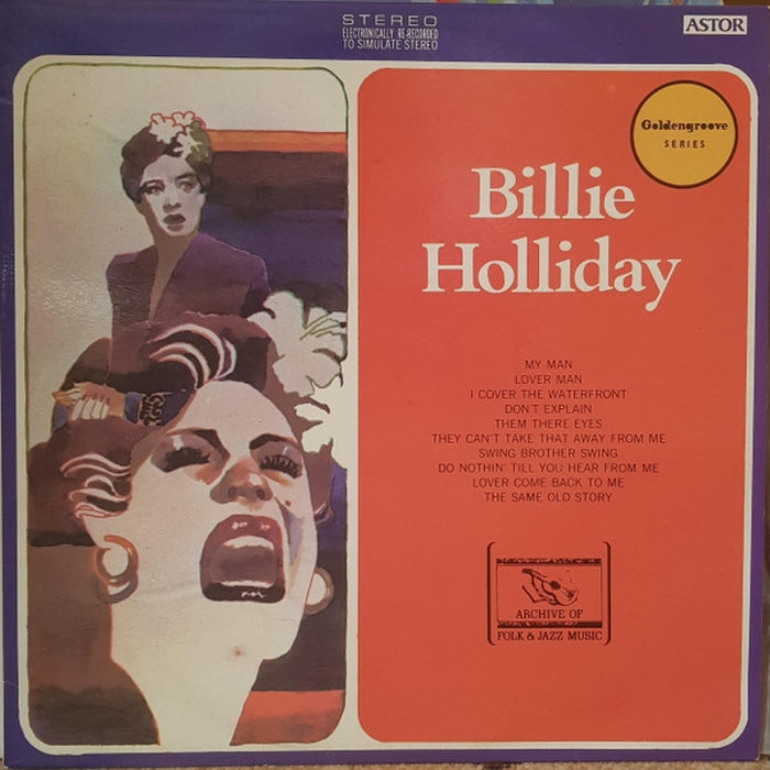 Billie Holiday – Billie Holliday (LP, Vinyl Record Album)