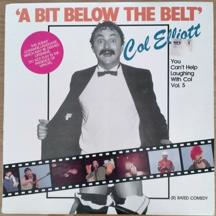 Col Elliott – A Bit Below The Belt (You Can't Help Laughing With Col Volume 5 (LP, Vinyl Record Album)