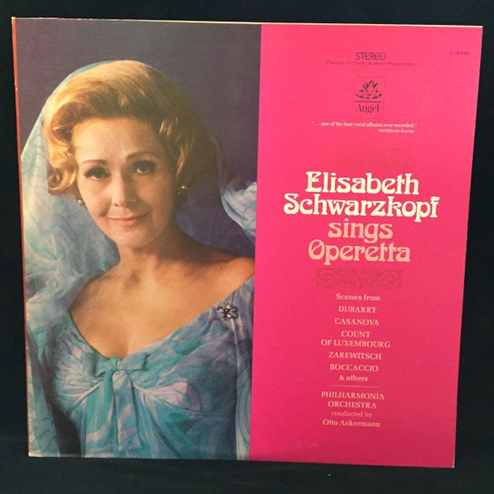 Elisabeth Schwarzkopf, Philharmonia Orchestra, Otto Ackermann – Elisabeth Schwarzkopf Sings Operetta (LP, Vinyl Record Album)