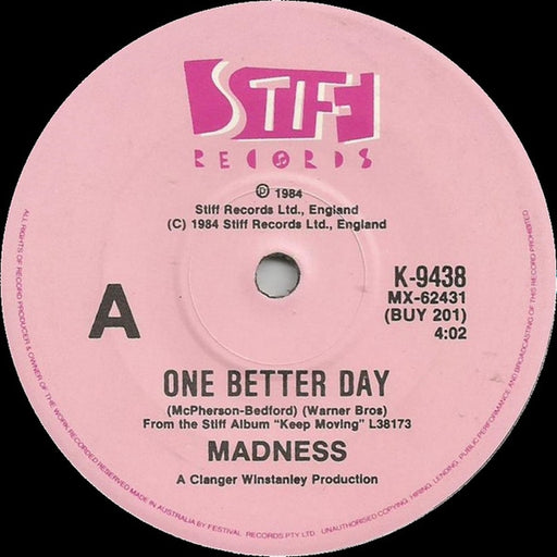 Madness – One Better Day (LP, Vinyl Record Album)