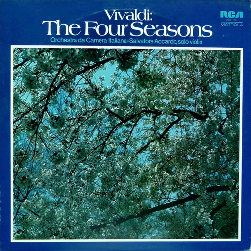 Antonio Vivaldi, Salvatore Accardo, Orchestra Da Camera Italiana – The Four Seasons (LP, Vinyl Record Album)