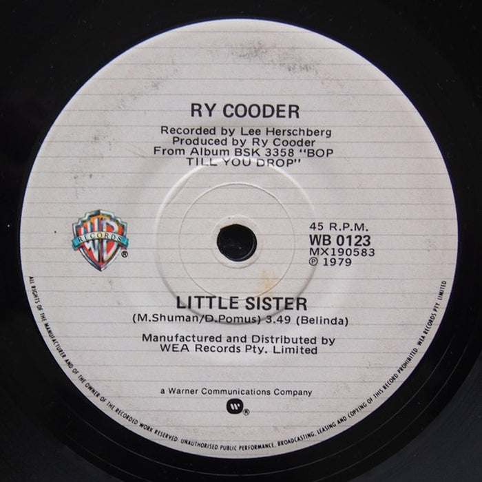 Ry Cooder – Little Sister (LP, Vinyl Record Album)