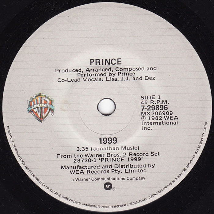 Prince – 1999 (LP, Vinyl Record Album)